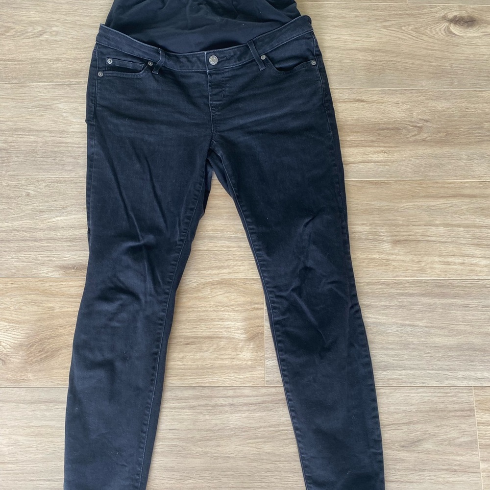 GAP Black Maternity Denim size 10
